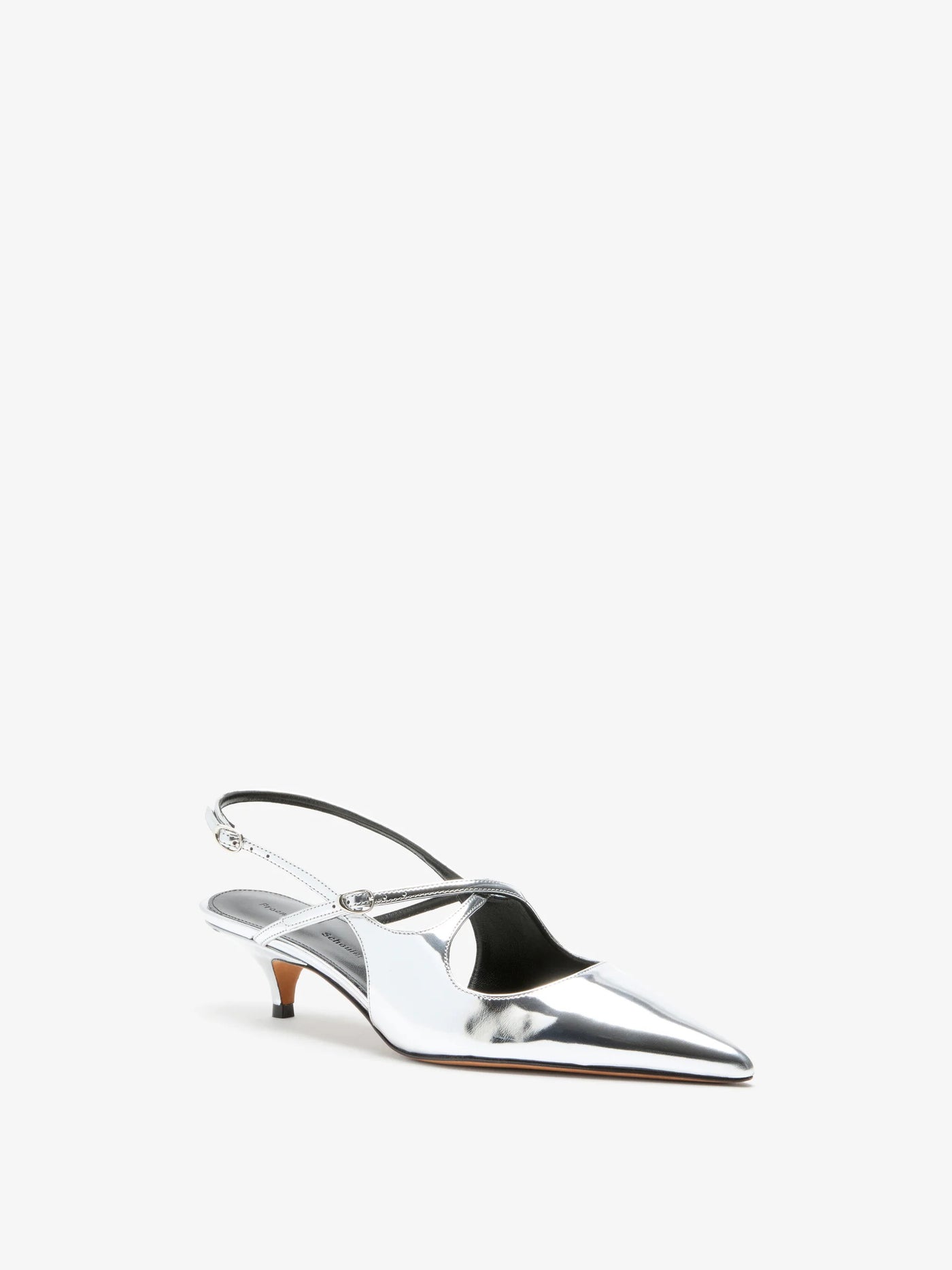 Slash Crossover Slingback Pumps