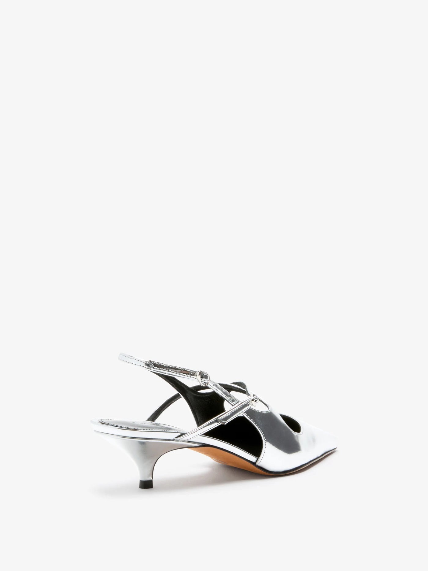 Slash Crossover Slingback Pumps