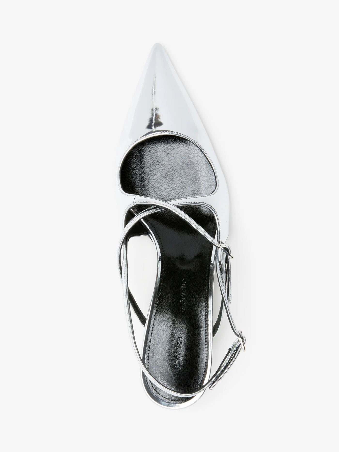 Slash Crossover Slingback Pumps
