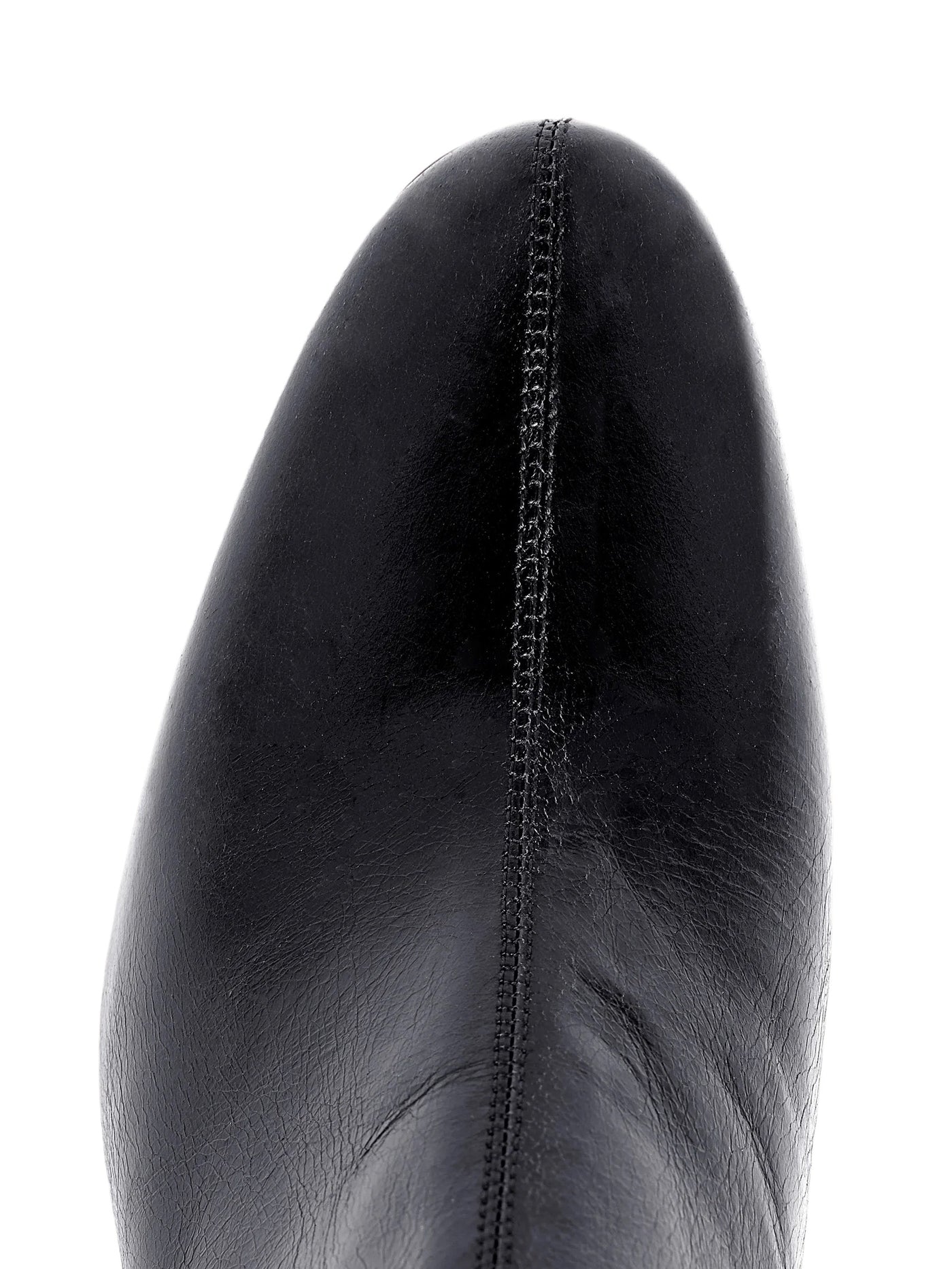 Uma Ankle Boots in Slick Calf in Black