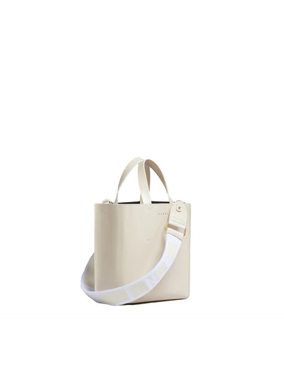 Museo Mini Bag in Cream Leather