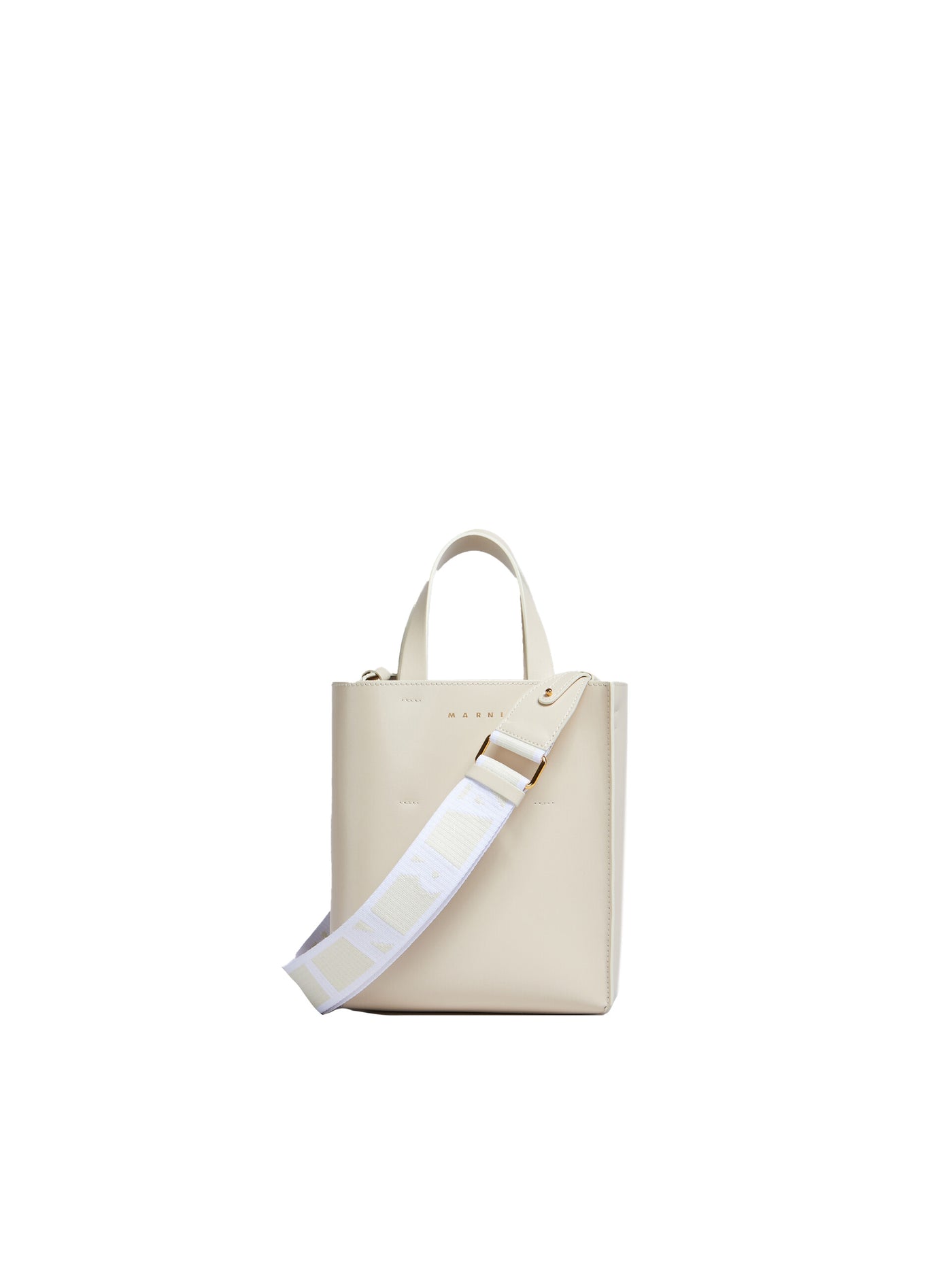 Museo Mini Bag in Cream Leather