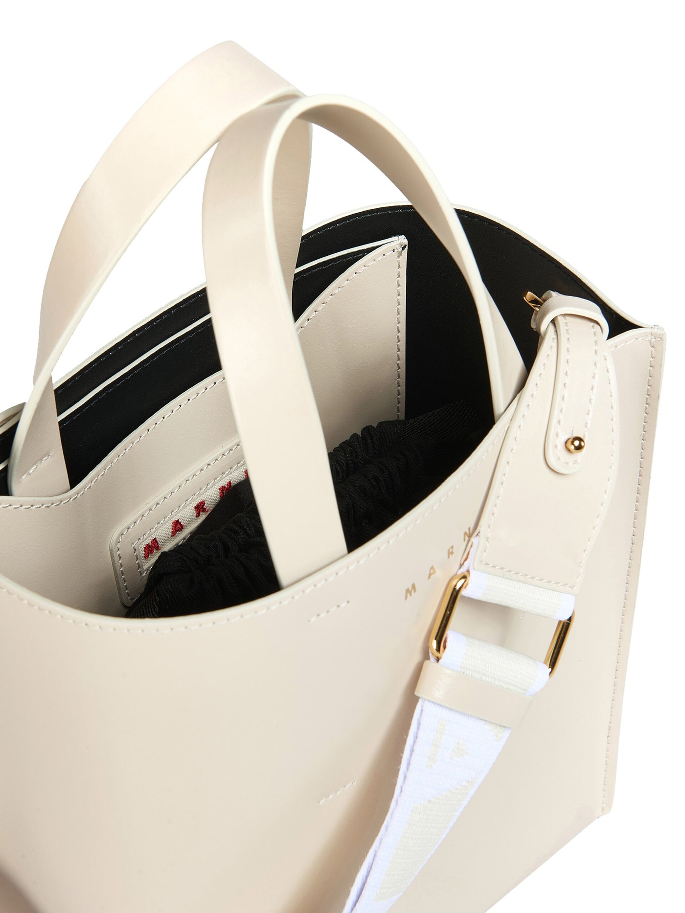 Museo Mini Bag in Cream Leather