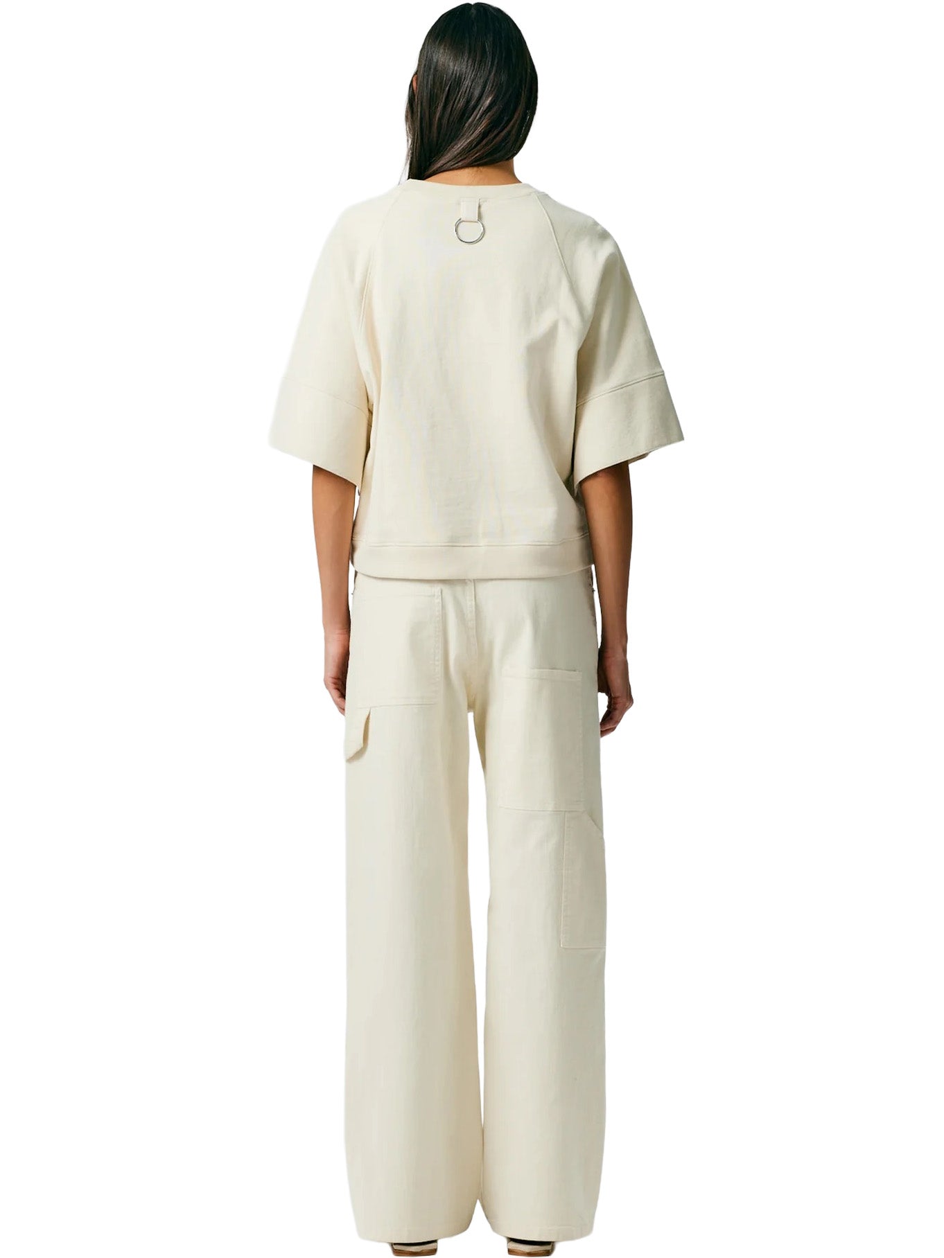 Garment Washed Twill Slouchy Carpenter Jean