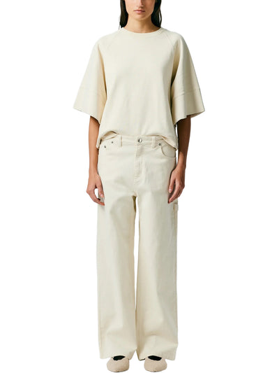 Garment Washed Twill Slouchy Carpenter Jean