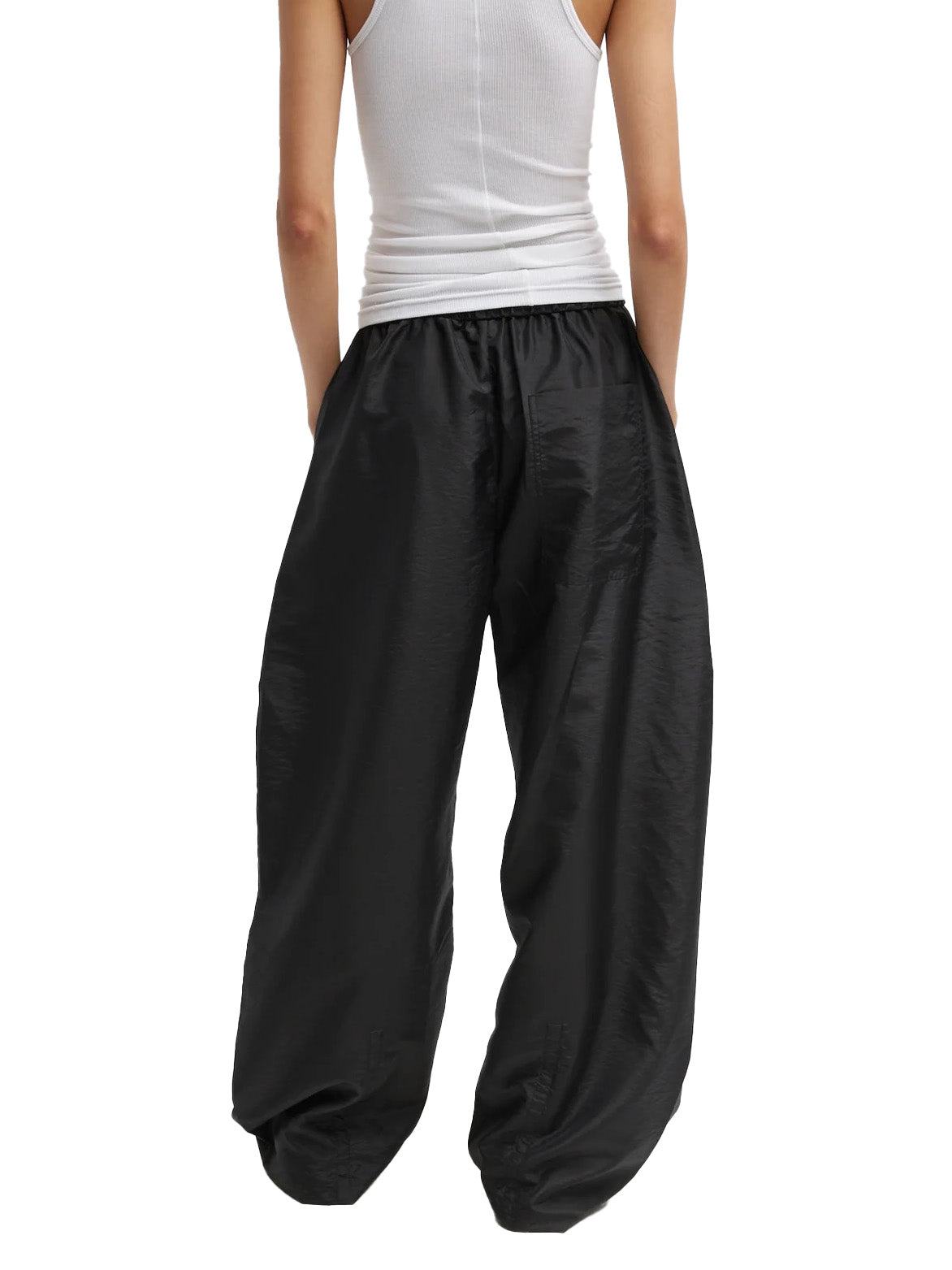 Crispy Nylon Winslow Pant in Black