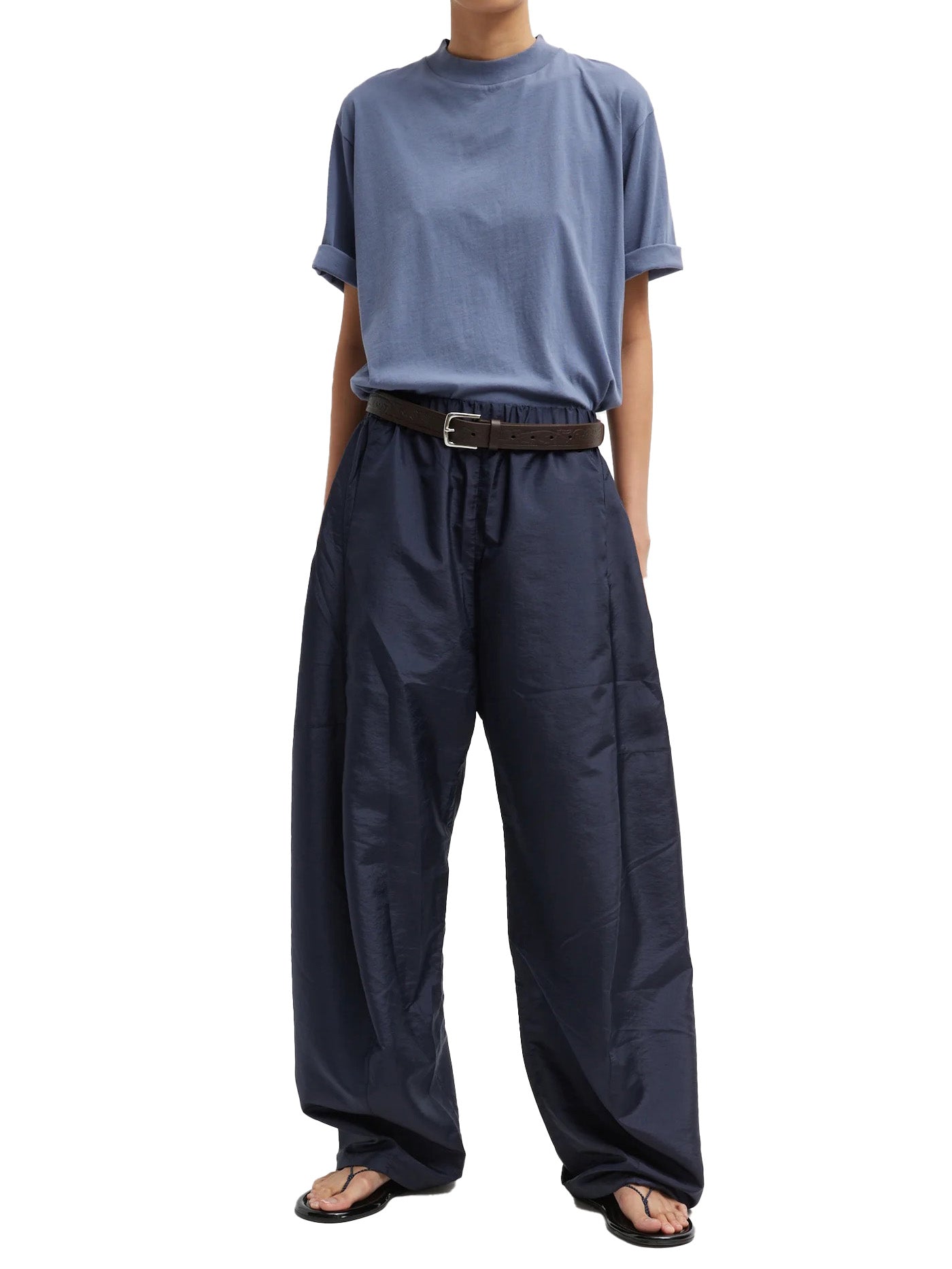 Crispy Nylon Winslow Pant in Navy