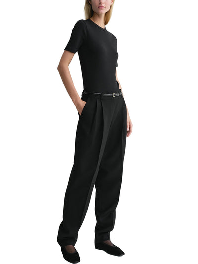 Classic Rib Tee Black