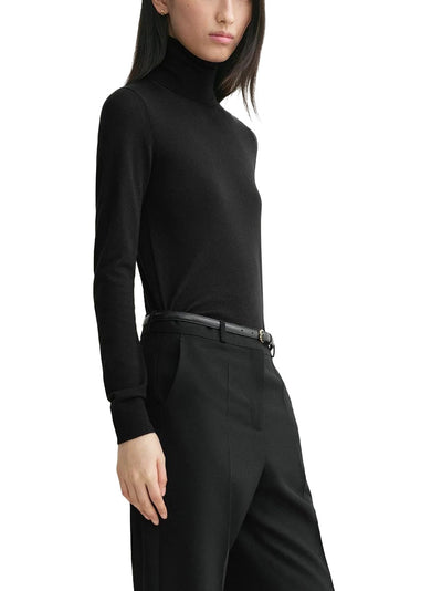 Fine Turtleneck Black