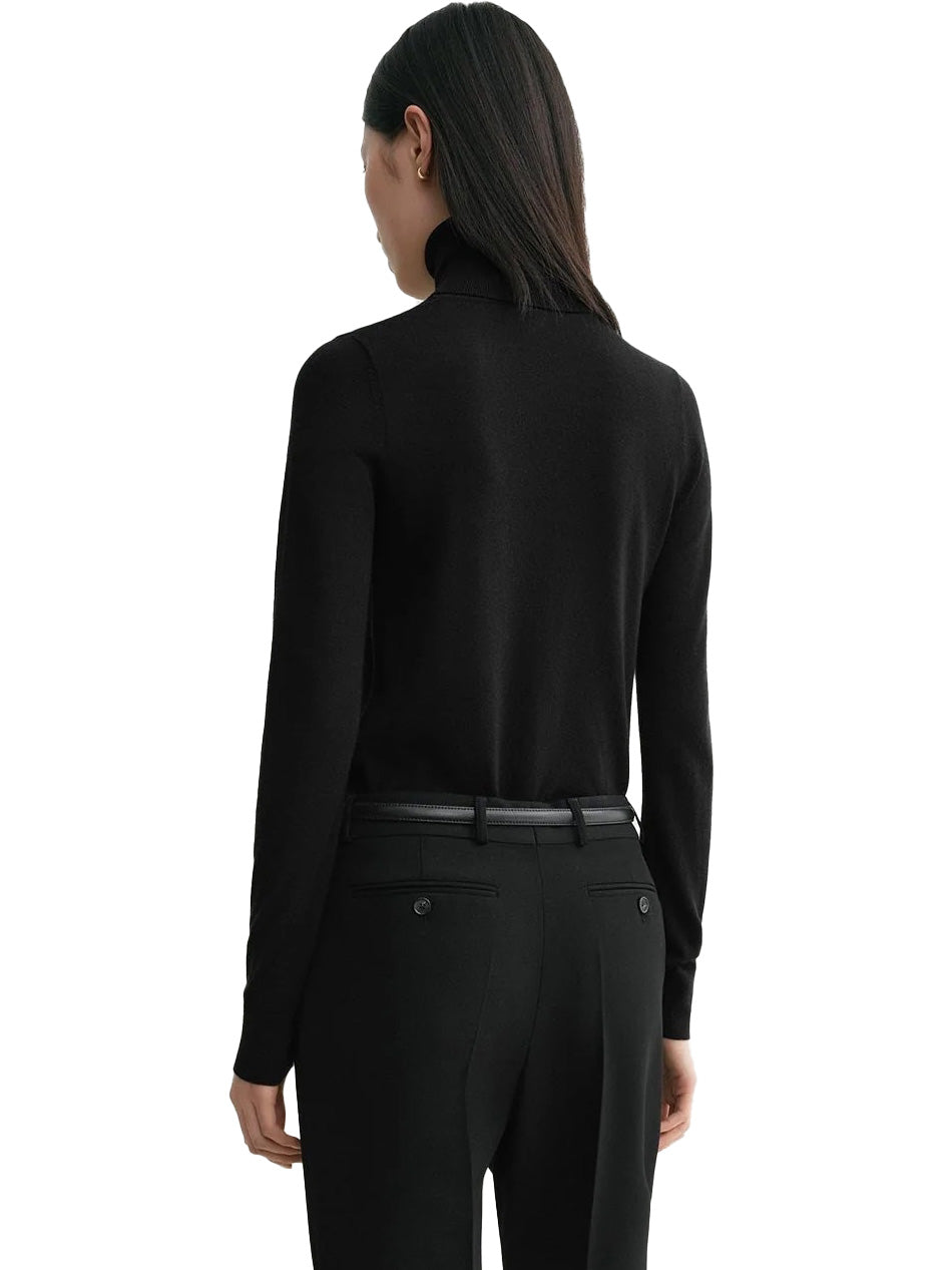 Fine Turtleneck Black