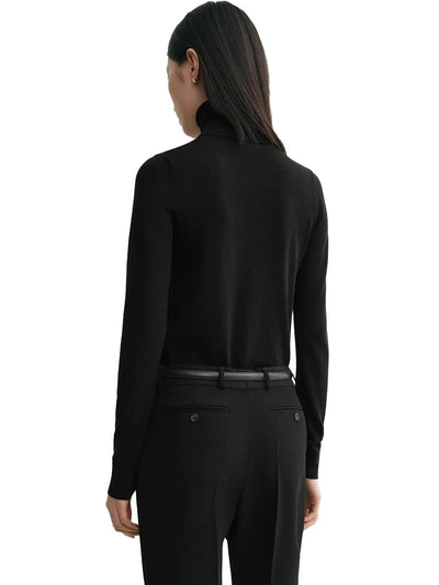 Fine Turtleneck Black