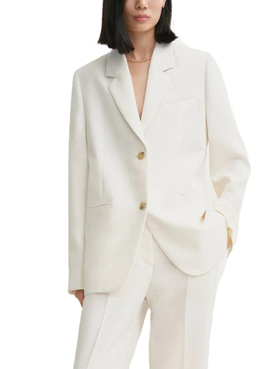 Tailored Suit Jacket Off-White