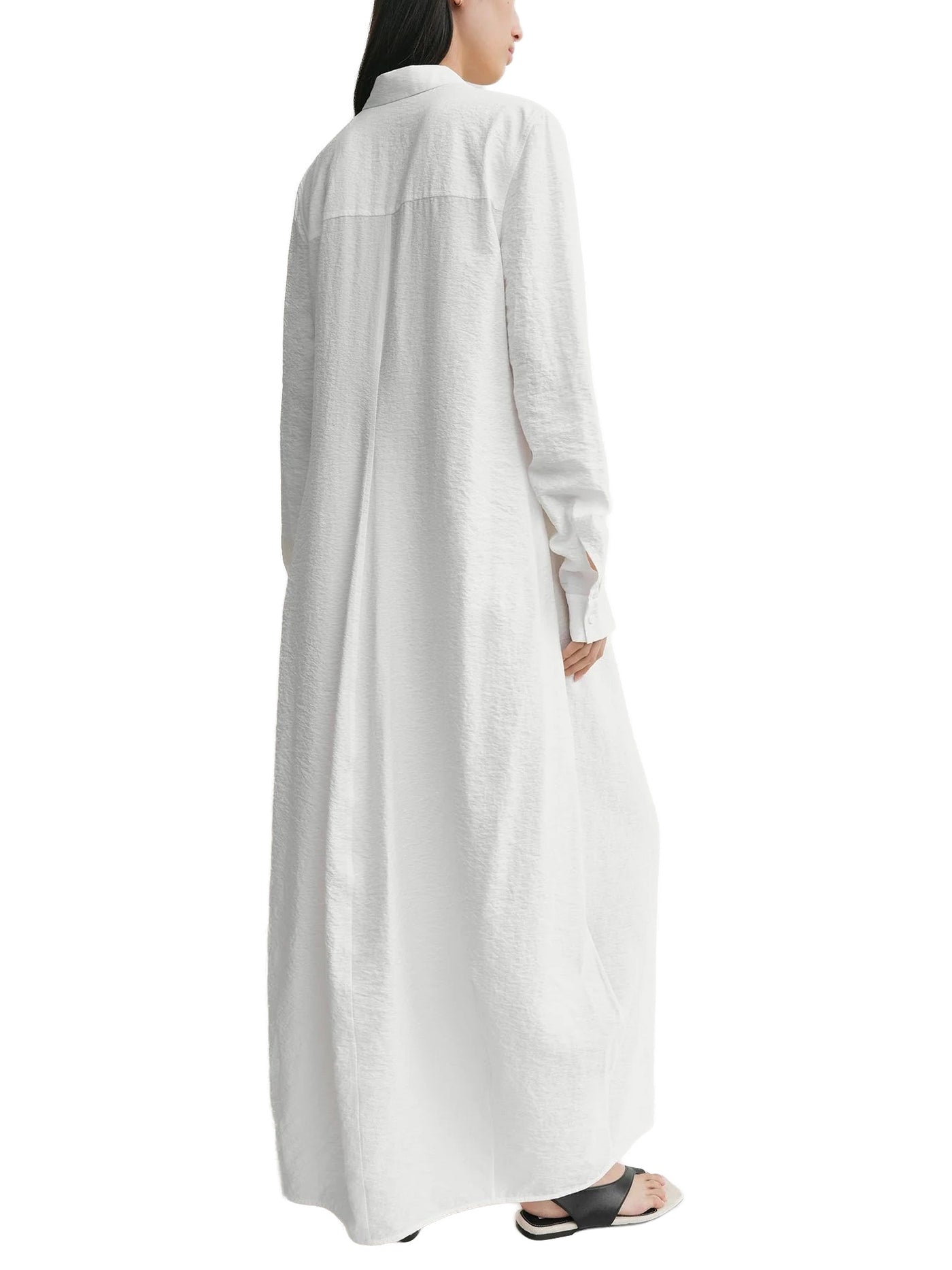 Parachute Shirtdress White