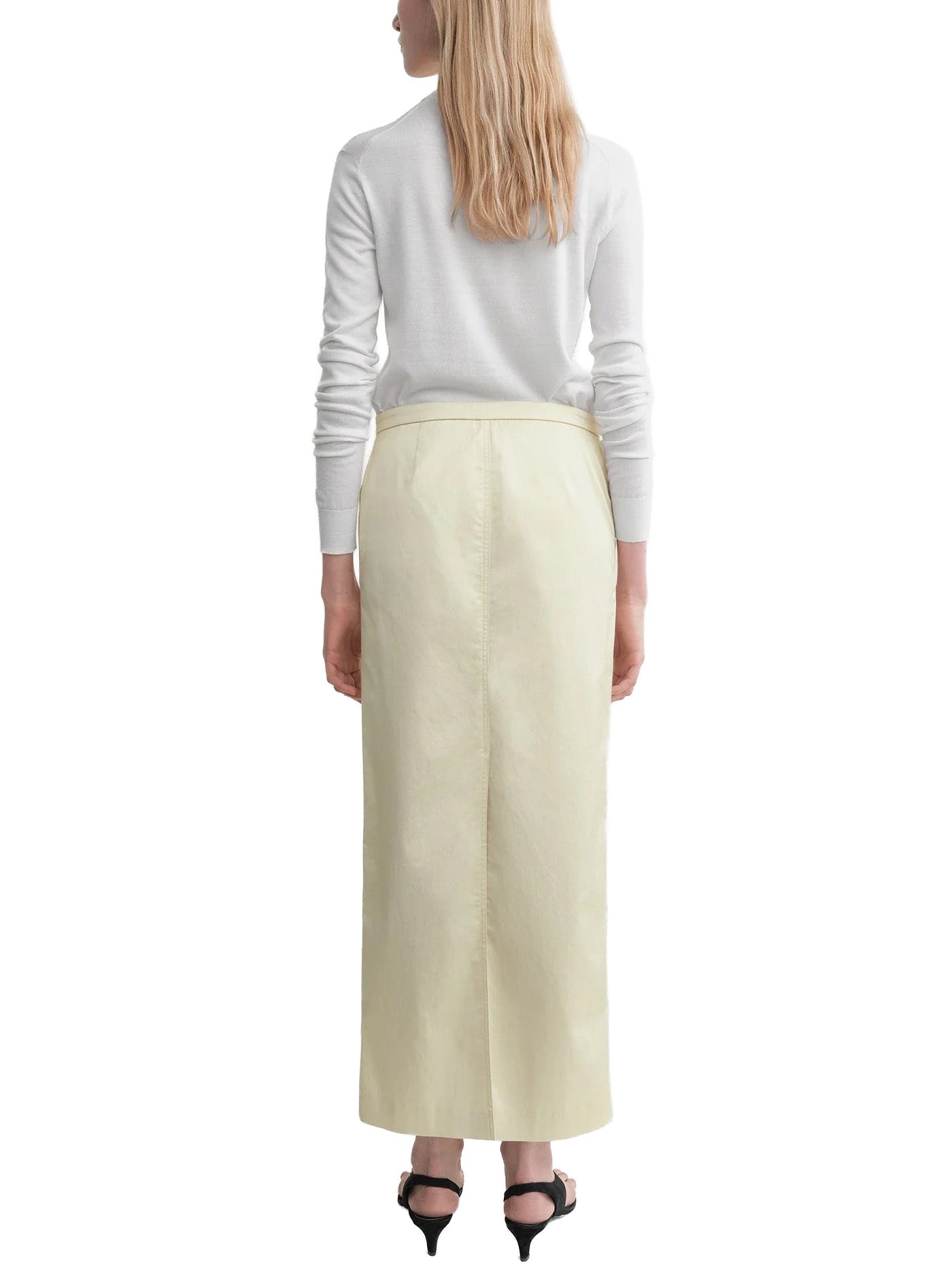 Straight Skirt Ecru