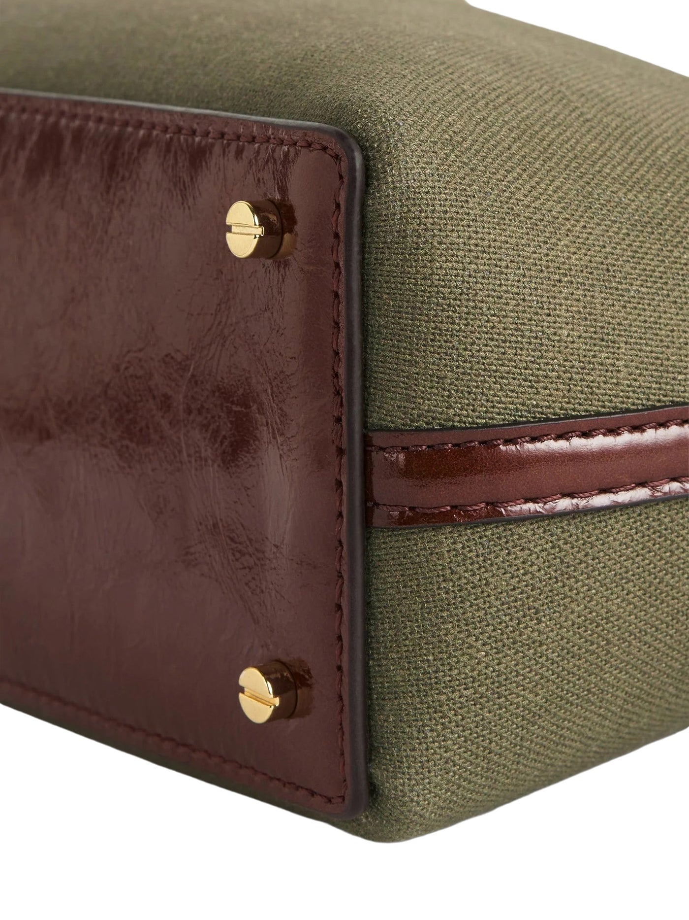 T-Lock Canvas Clutch Khaki Green