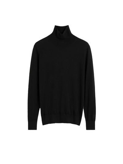 Fine Turtleneck Black