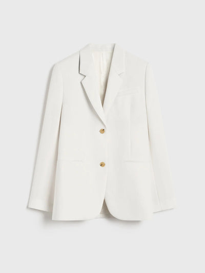 Tailored Suit Jacket Off-White