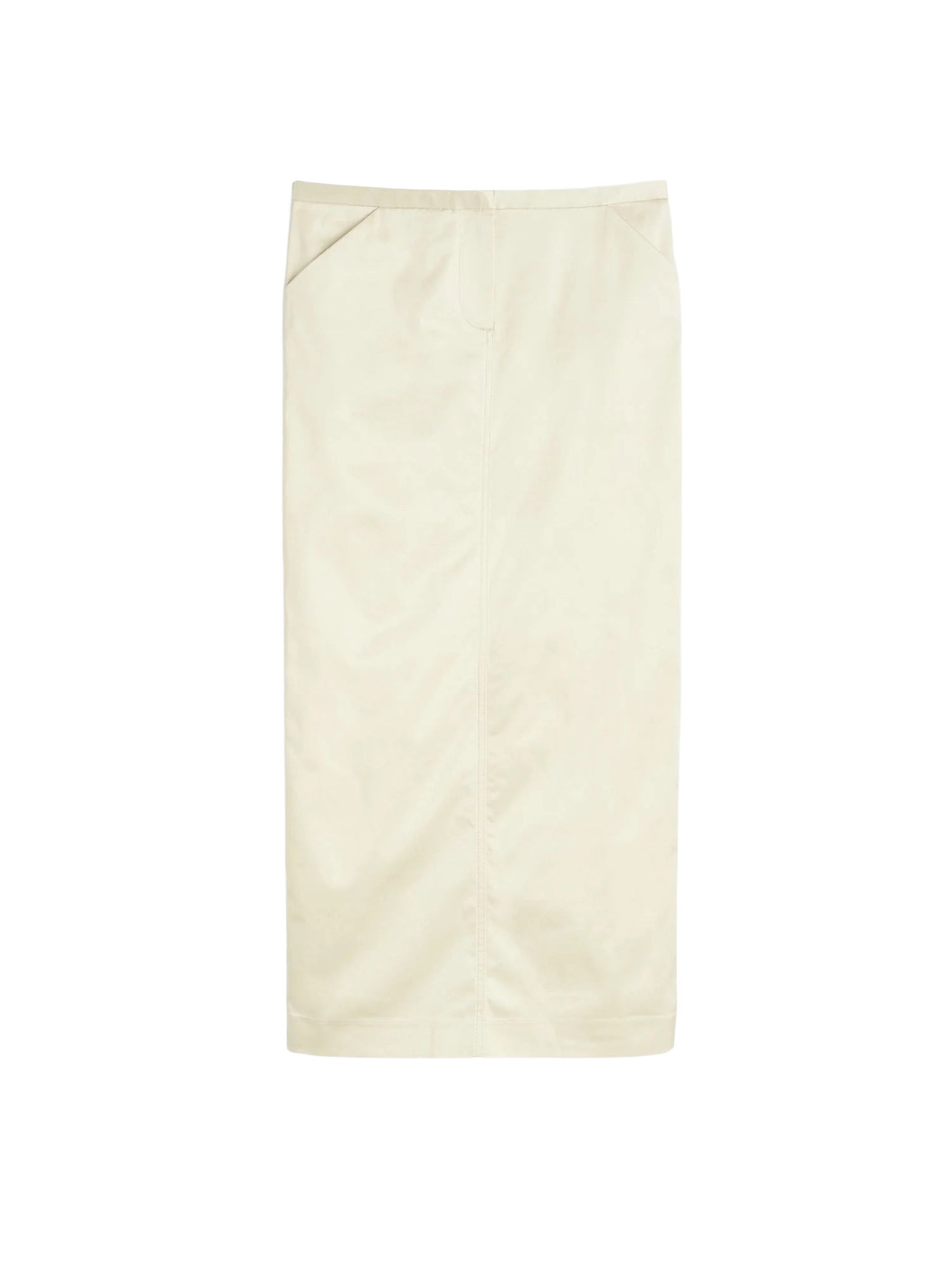 Straight Skirt Ecru