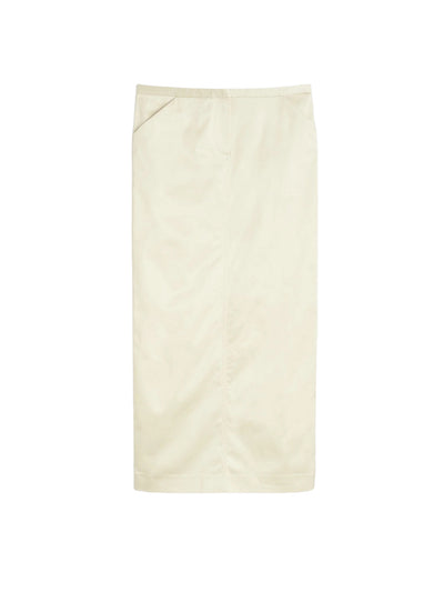 Straight Skirt Ecru