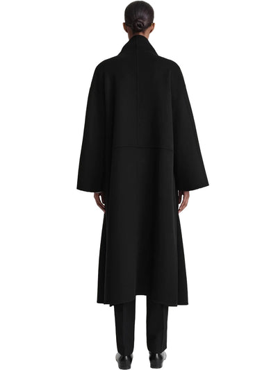 Signature Wool Cashmere Coat Black