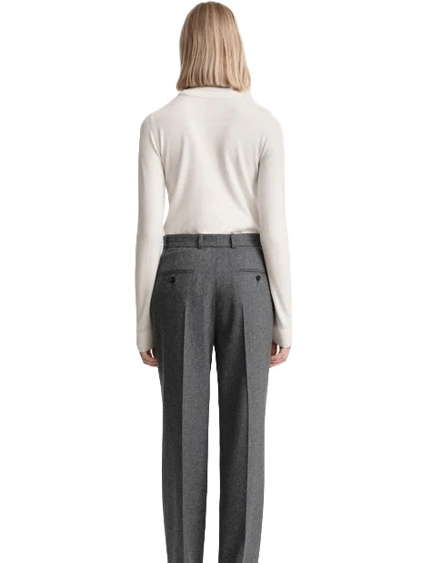 Two-Tone Turtleneck Knit