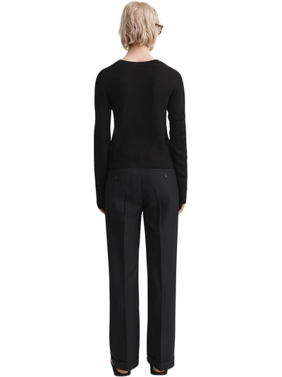Soft Silk Knit in Black