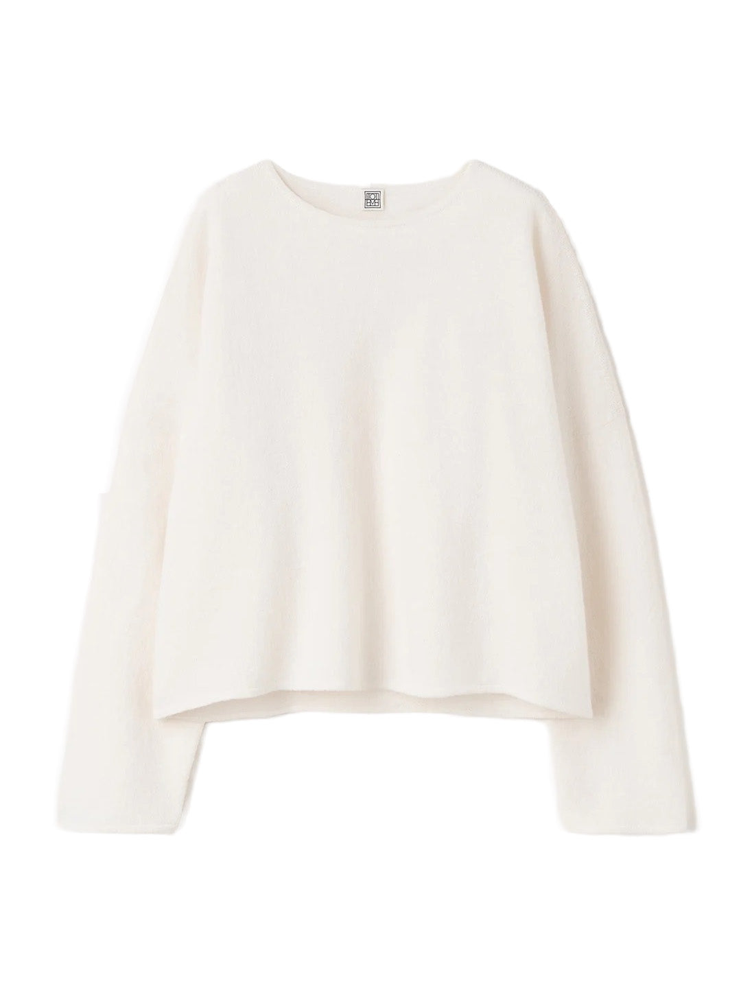 Felted Merino Knit in Off-White