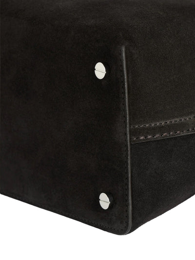 T-Lock Suede Top Handle Espresso