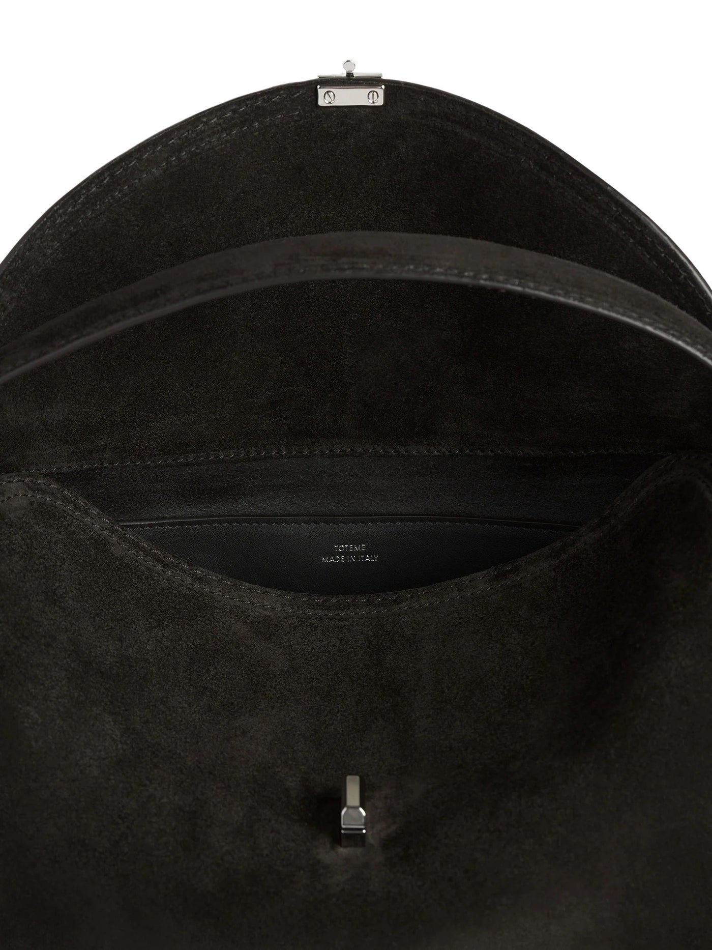 T-Lock Suede Top Handle Espresso