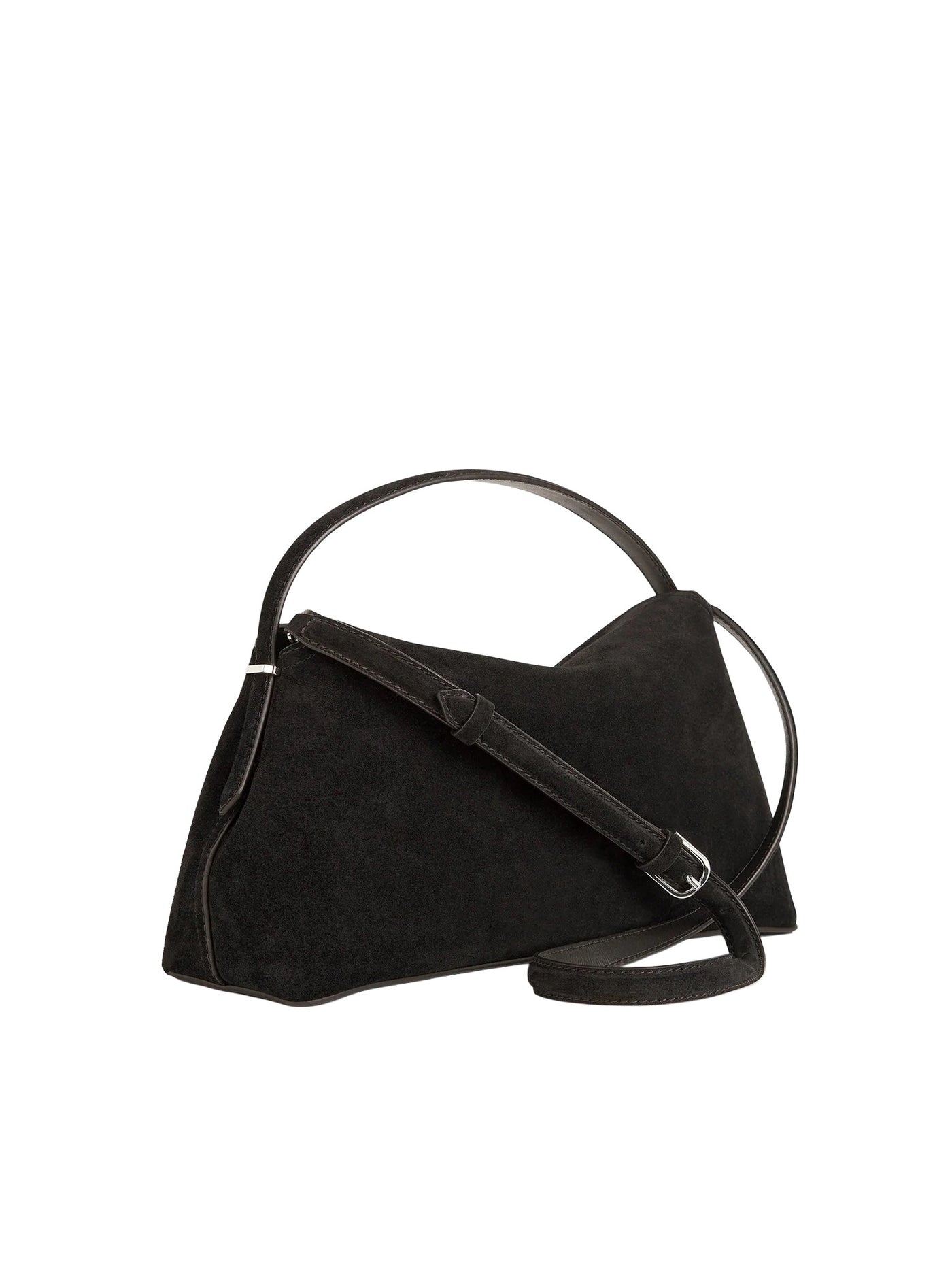 T-Lock Suede Top Handle Espresso