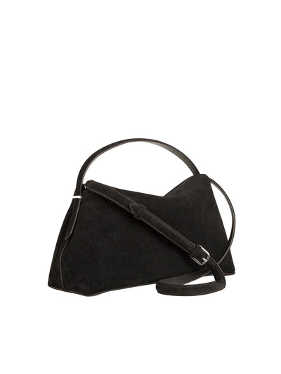 T-Lock Suede Top Handle Espresso
