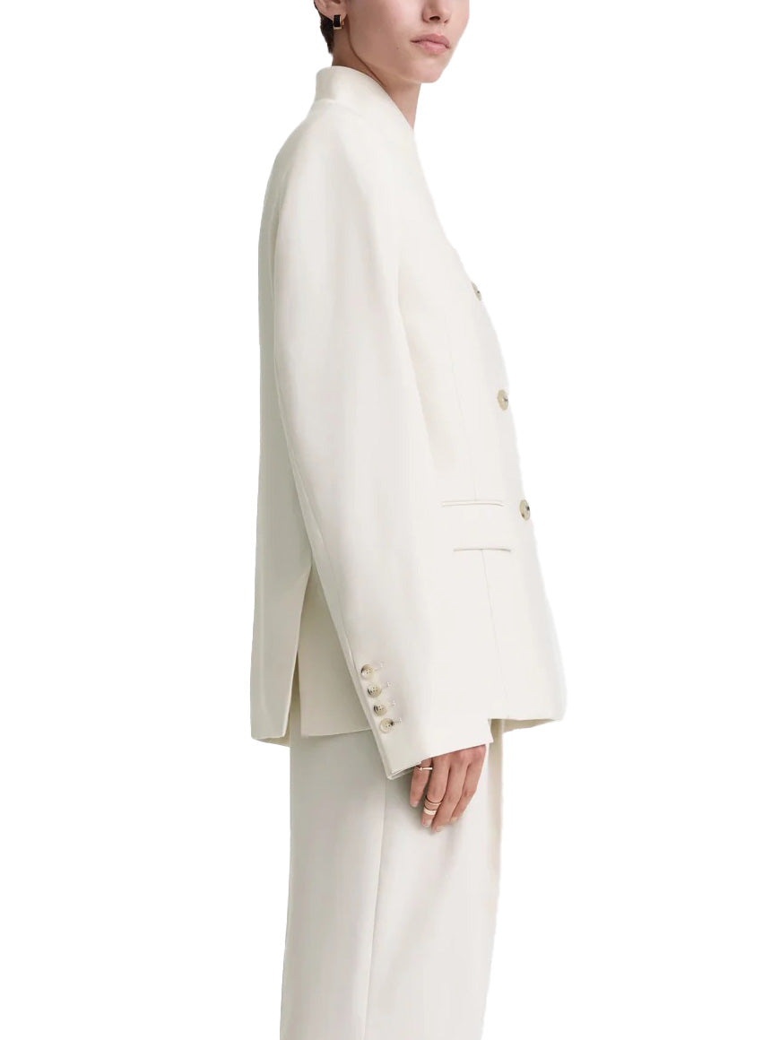 Overlay Suit Jacket Snow