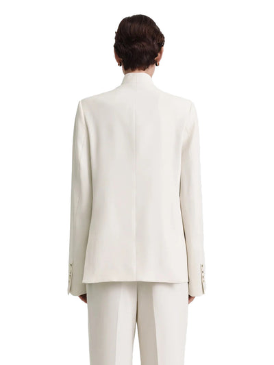 Overlay Suit Jacket Snow