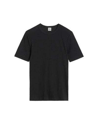 Classic Rib Tee Black