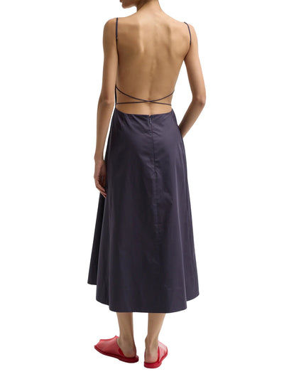 Eco Poplin Strappy Dress