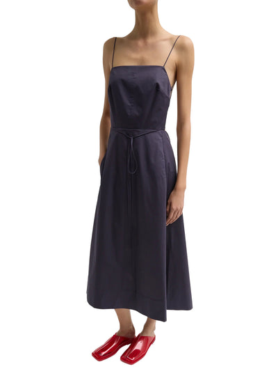 Eco Poplin Strappy Dress