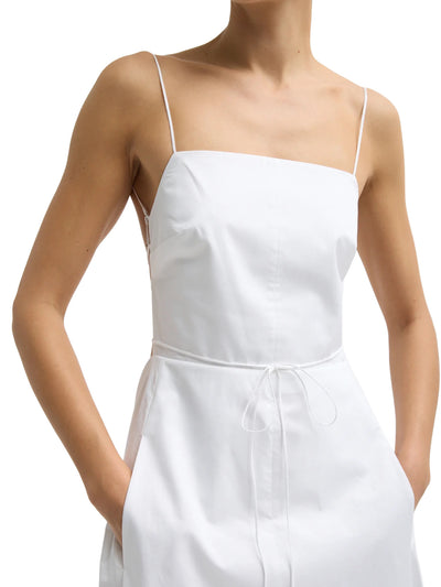 Eco Poplin Strappy Dress