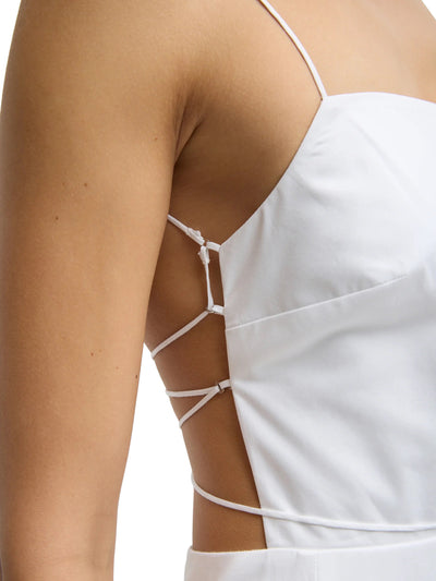 Eco Poplin Strappy Dress