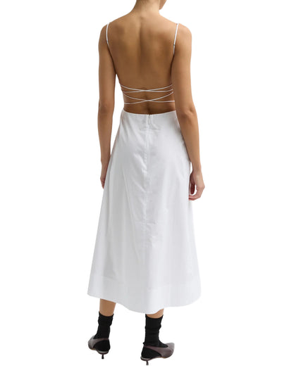 Eco Poplin Strappy Dress
