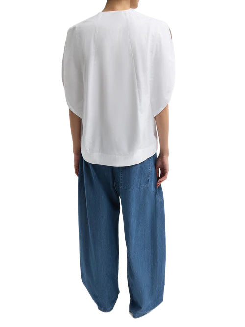 Eco Poplin Balloon Origami Top