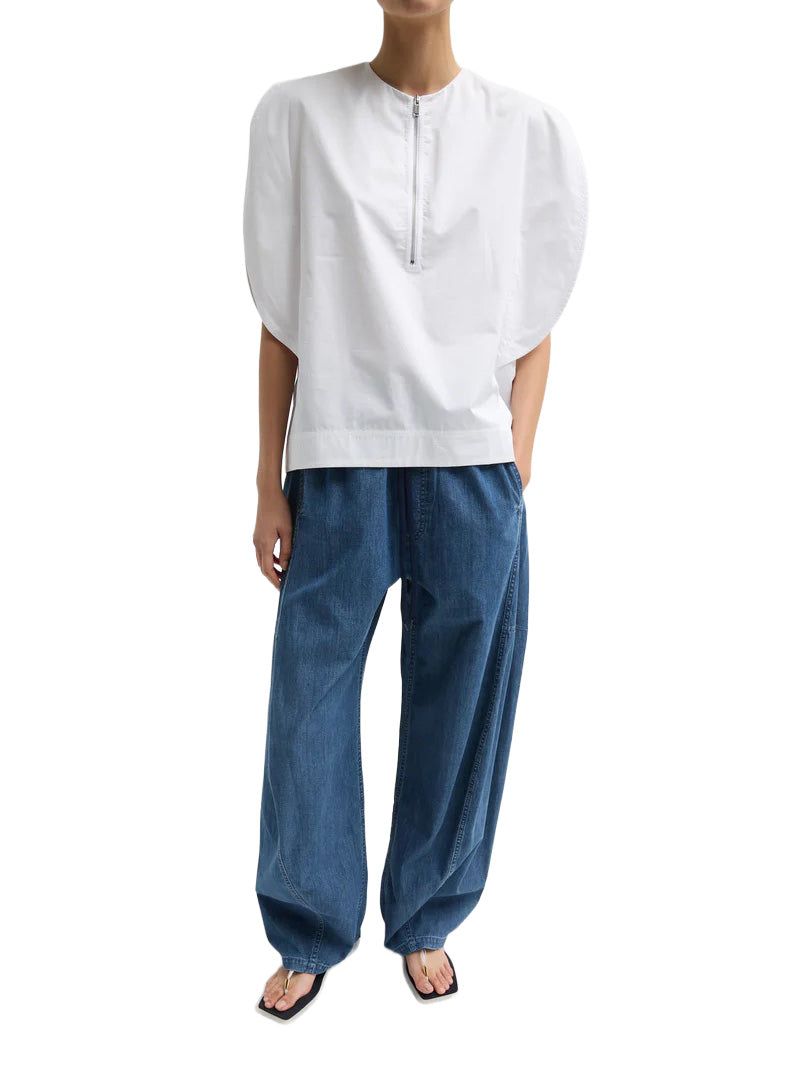 Eco Poplin Balloon Origami Top