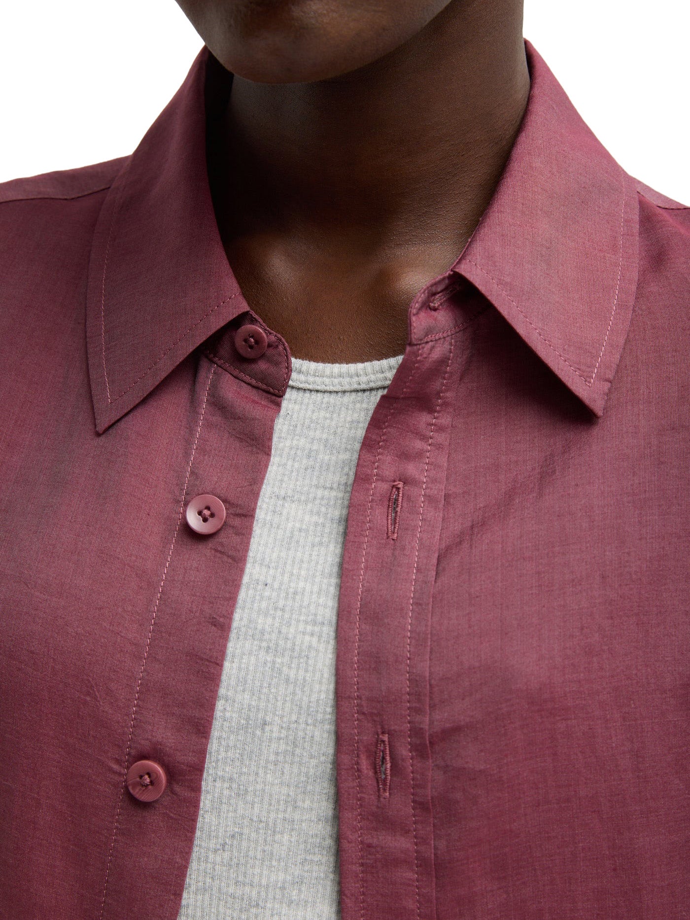 Silk Voile Charlie Men's Slim Shirt