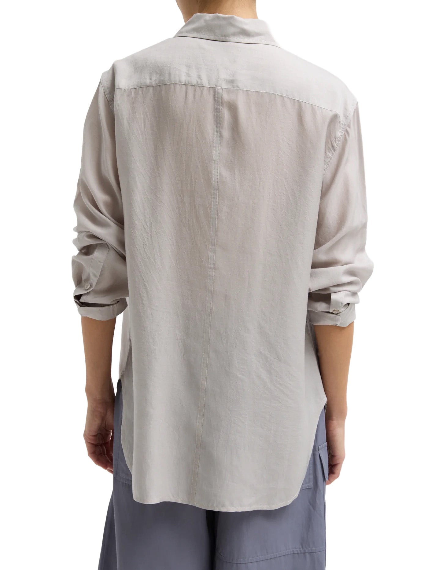 Silk Voile Charlie Men's Slim Shirt