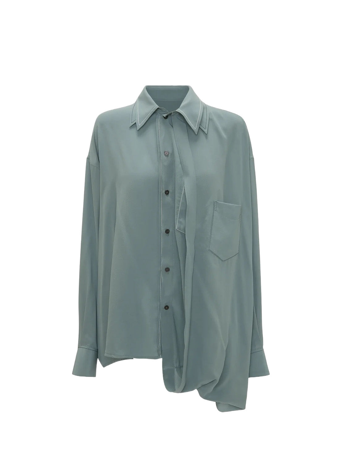 Double Layer Blouse In Stone