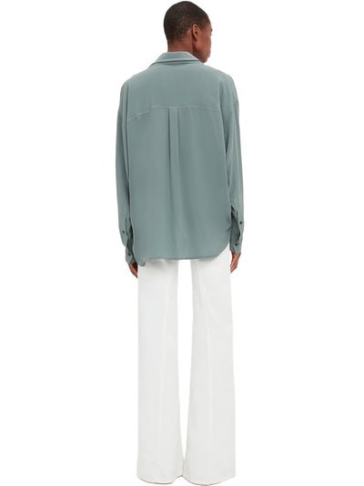 Double Layer Blouse In Stone