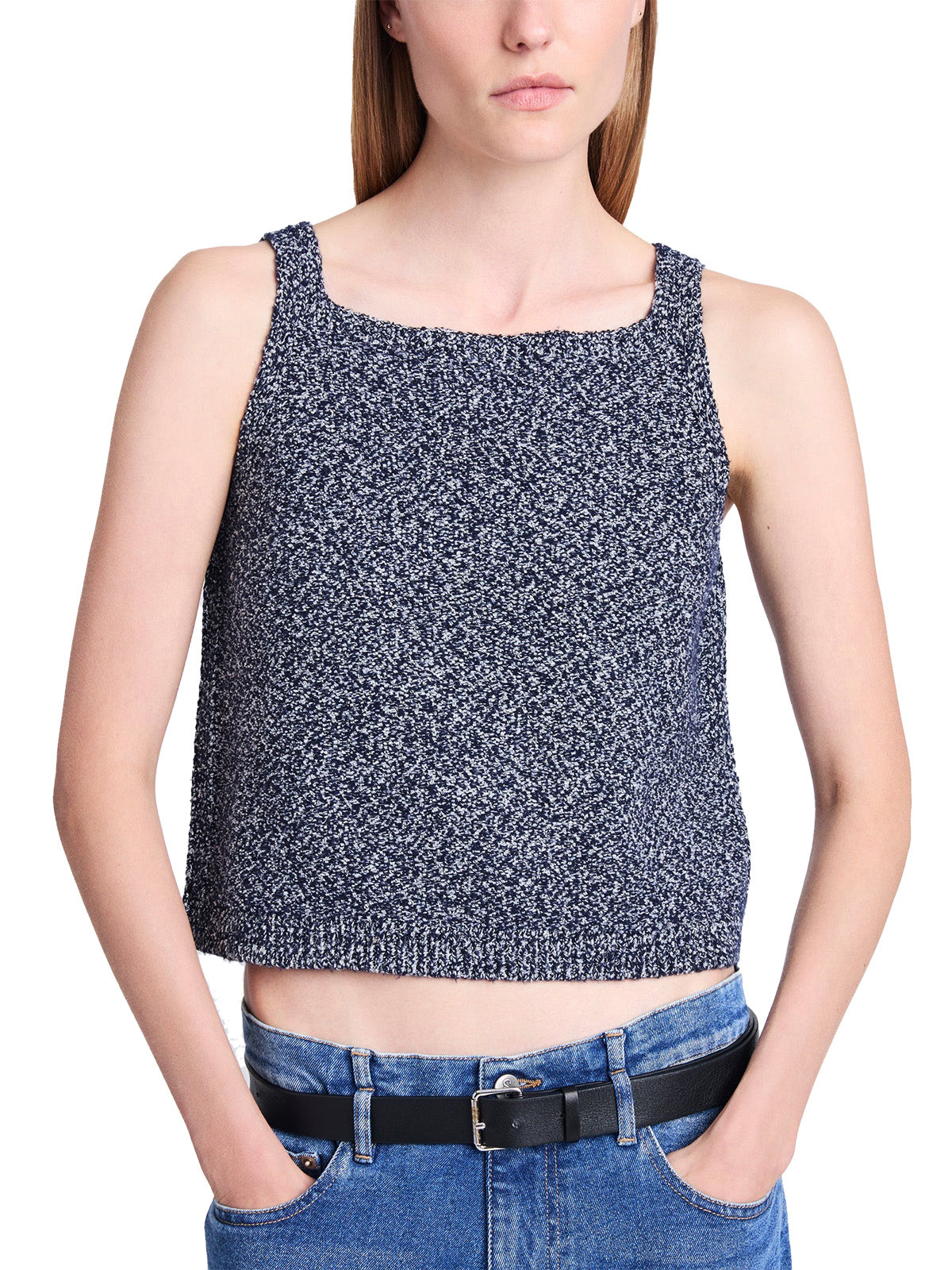 Drew Top in Marled Knits