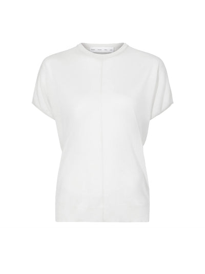 Ares Shirt in Lightweight Cashmere in Ivory