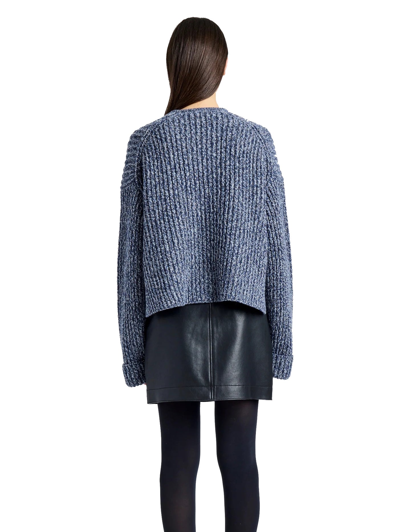 Azura Sweater in Mouline Knits