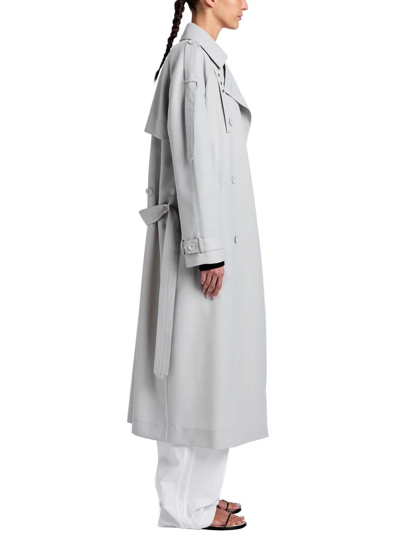 Sakia Coat in Wool Melange