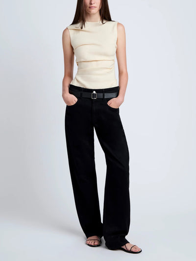 Anoushka Top in Linen Slub